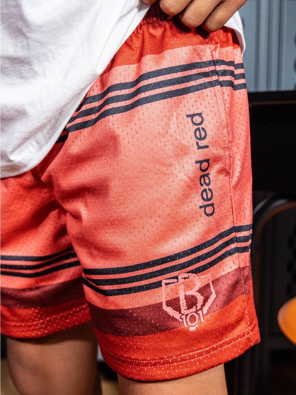 Men’s Baseball Lifestyle's Crayon Shorts - Dead Red